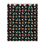 Halloween Zombie Pattern Print Curtain
