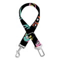 Halloween Zombie Pattern Print Dog Seat Belt