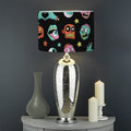 Halloween Zombie Pattern Print Drum Lamp Shade