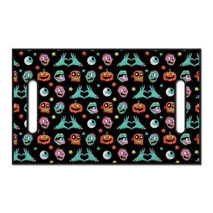 Halloween Zombie Pattern Print Golf Cart Seat Cover