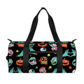 Halloween Zombie Pattern Print Gym Bag