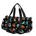 Halloween Zombie Pattern Print Gym Bag