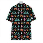 Halloween Zombie Pattern Print Hawaiian Shirt