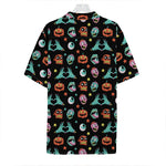 Halloween Zombie Pattern Print Hawaiian Shirt