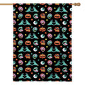 Halloween Zombie Pattern Print House Flag