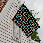 Halloween Zombie Pattern Print House Flag