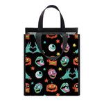 Halloween Zombie Pattern Print Insulated Lunch Tote