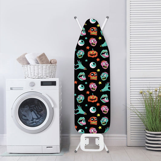 Halloween Zombie Pattern Print Ironing Board Cover