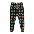 Halloween Zombie Pattern Print Jogger Pants
