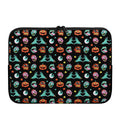 Halloween Zombie Pattern Print Laptop Sleeve