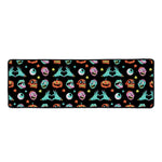 Halloween Zombie Pattern Print Long Kitchen Mat