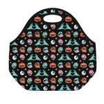 Halloween Zombie Pattern Print Neoprene Lunch Bag
