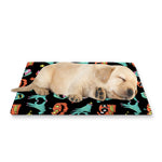 Halloween Zombie Pattern Print Pet Cooling Mat Cover