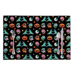 Halloween Zombie Pattern Print Placemat