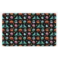 Halloween Zombie Pattern Print Polyester Doormat