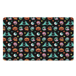 Halloween Zombie Pattern Print Polyester Doormat