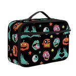 Halloween Zombie Pattern Print Portable Lunch Bag
