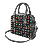Halloween Zombie Pattern Print Shoulder Handbag
