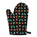 Halloween Zombie Pattern Print Single Oven Mitt