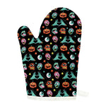 Halloween Zombie Pattern Print Single Oven Mitt