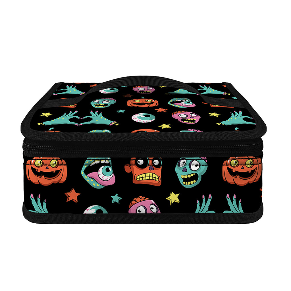Halloween Zombie Pattern Print Small Lunch Bag