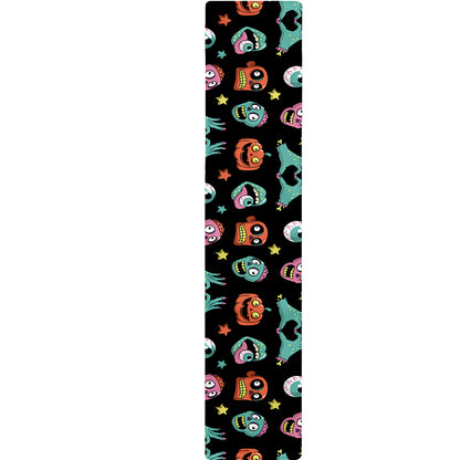 Halloween Zombie Pattern Print Table Runner