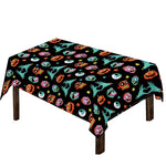 Halloween Zombie Pattern Print Tablecloth