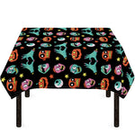Halloween Zombie Pattern Print Tablecloth