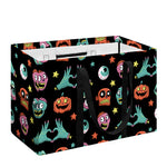 Halloween Zombie Pattern Print Utility Tote Bag