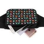 Halloween Zombie Pattern Print Waist Bag