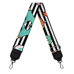 Halloween Zombie Striped Pattern Print Bag Strap