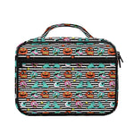 Halloween Zombie Striped Pattern Print Briefcase Bible Bag