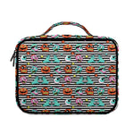 Halloween Zombie Striped Pattern Print Briefcase Bible Bag