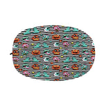 Halloween Zombie Striped Pattern Print Car Side Mirror Covers