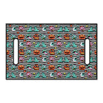 Halloween Zombie Striped Pattern Print Golf Cart Seat Cover