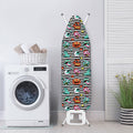 Halloween Zombie Striped Pattern Print Ironing Board Cover
