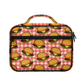 Hamburger Plaid Pattern Print Briefcase Bible Bag