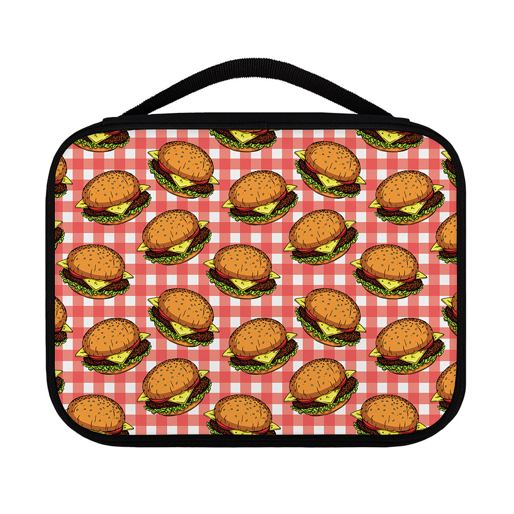 Hamburger Plaid Pattern Print Classic Bible Case