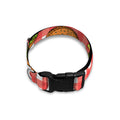 Hamburger Plaid Pattern Print Dog Collar