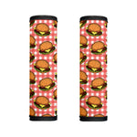 Hamburger Plaid Pattern Print Handle Covers