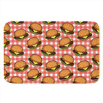 Hamburger Plaid Pattern Print Indoor Door Mat