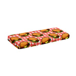 Hamburger Plaid Pattern Print Piano Keyboard Cover