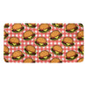 Hamburger Plaid Pattern Print Towel