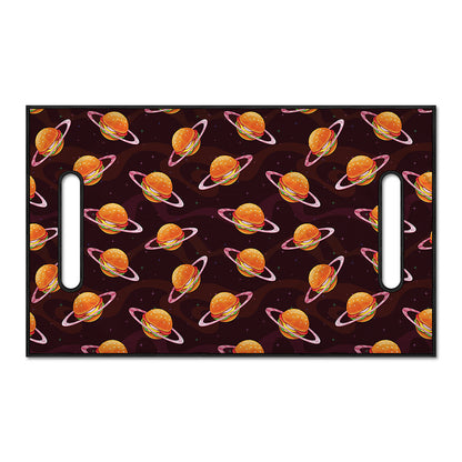 Hamburger Planet Pattern Print Golf Cart Seat Cover