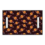 Hamburger Planet Pattern Print Golf Cart Seat Cover