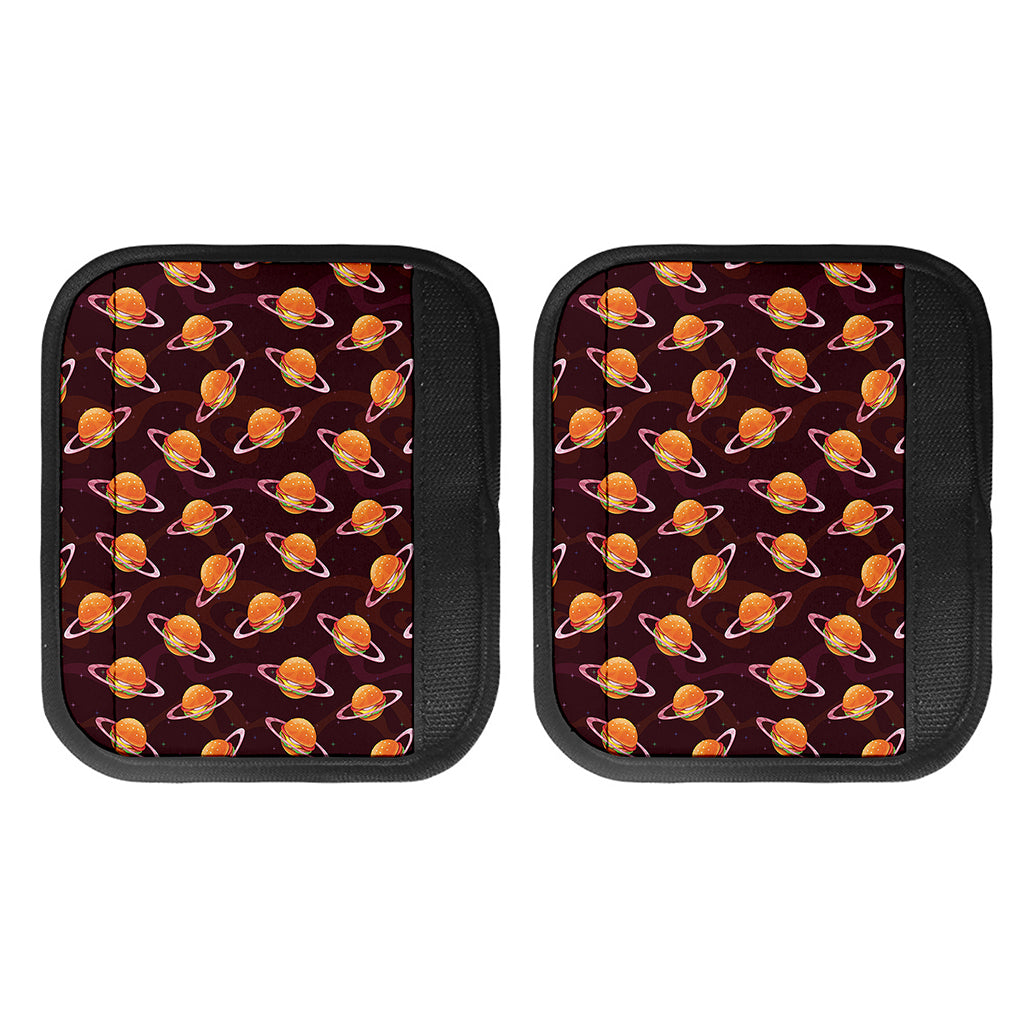 Hamburger Planet Pattern Print Handle Covers