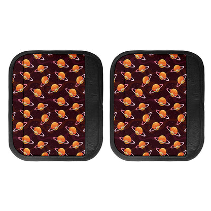 Hamburger Planet Pattern Print Handle Covers