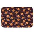 Hamburger Planet Pattern Print Indoor Door Mat