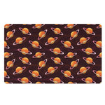 Hamburger Planet Pattern Print Polyester Doormat