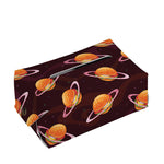 Hamburger Planet Pattern Print Rectangle Tissue Box Cover